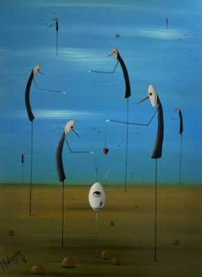 Marauders - a painting by Jarosław Kiełczyński