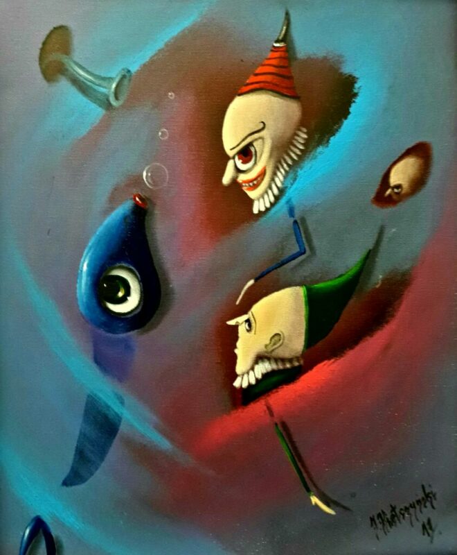 Sen - a painting by Jarosław Kiełczyński