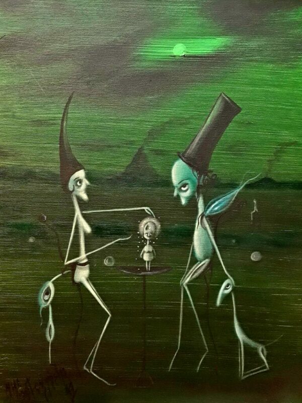 Rodzina - a painting by Jarosław Kiełczyński