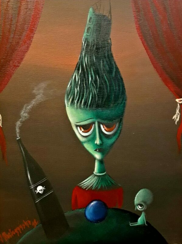 Trutka - a painting by Jarosław Kiełczyński