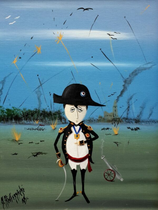 Napoleon - a painting by Jarosław Kiełczyński