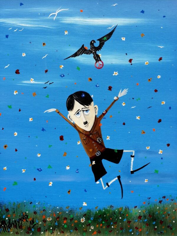 Hitler - a painting by Jarosław Kiełczyński