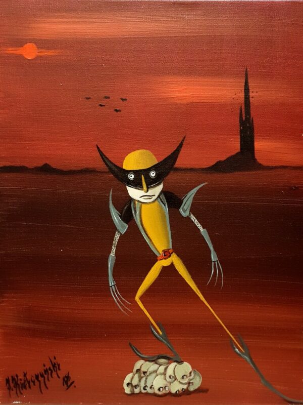 Wolverine - a painting by Jarosław Kiełczyński