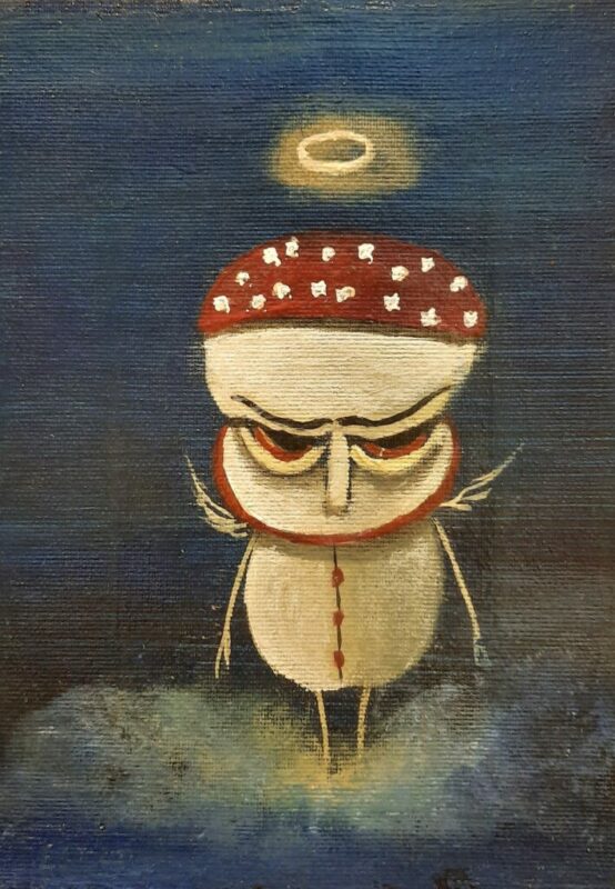 Aniołek - a painting by Jarosław Kiełczyński