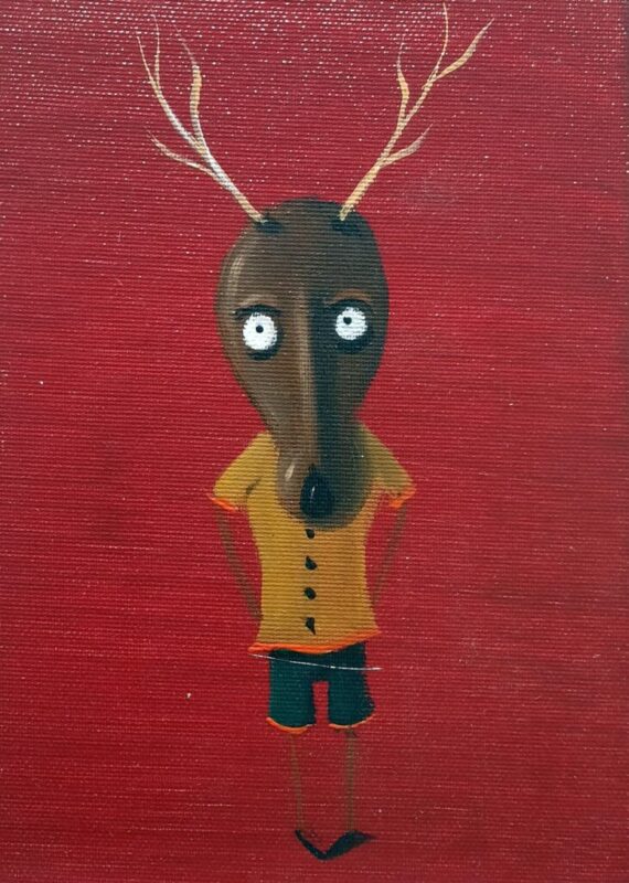 Rogacz - a painting by Jarosław Kiełczyński