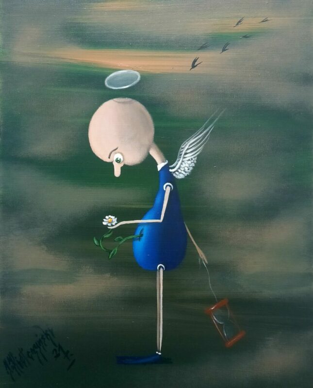 Czas na dobre zmiany - a painting by Jarosław Kiełczyński