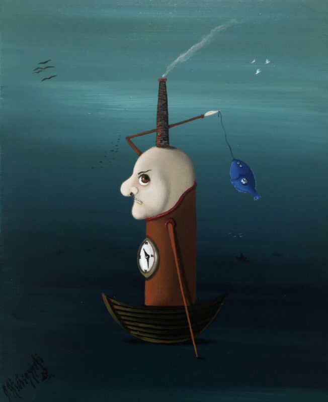 Rozrywka - a painting by Jarosław Kiełczyński