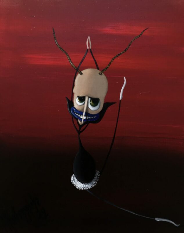 Łabędzi taniec jeziora - a painting by Jarosław Kiełczyński