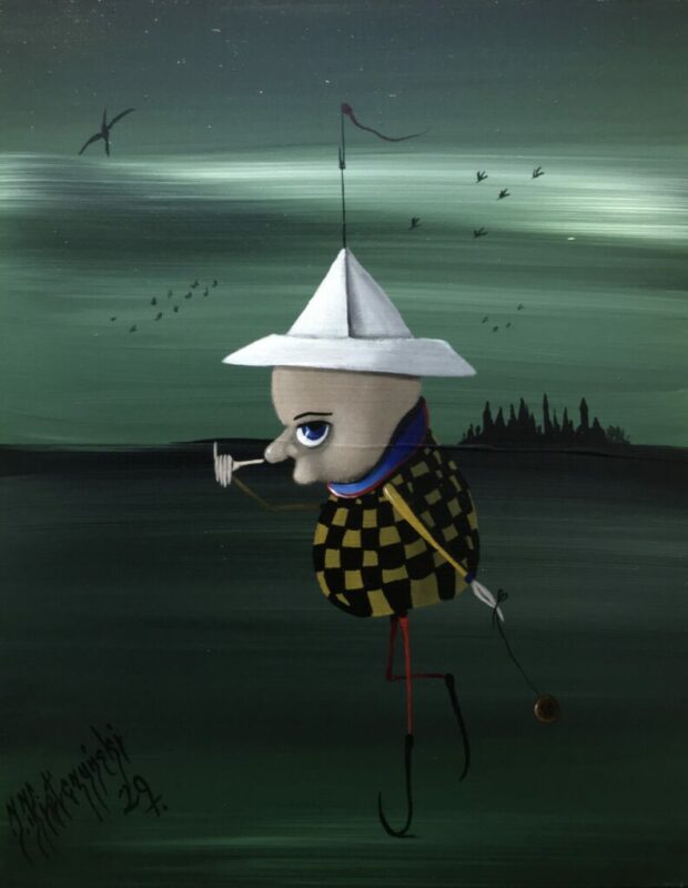 Coladent - a painting by Jarosław Kiełczyński