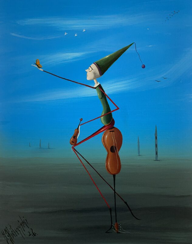 Baroque opera - a painting by Jarosław Kiełczyński