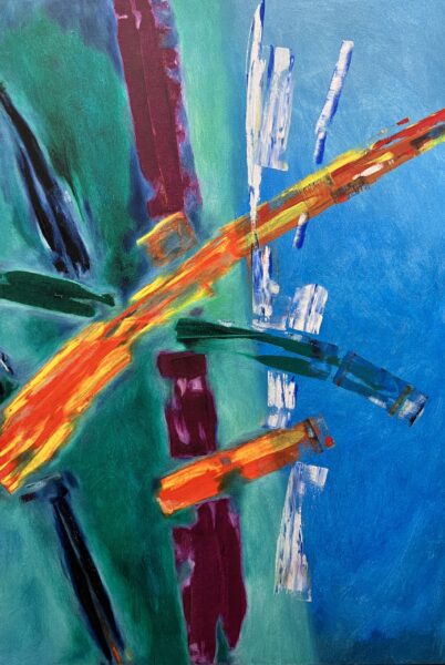 Catharsis - a painting by Olena Liashenko