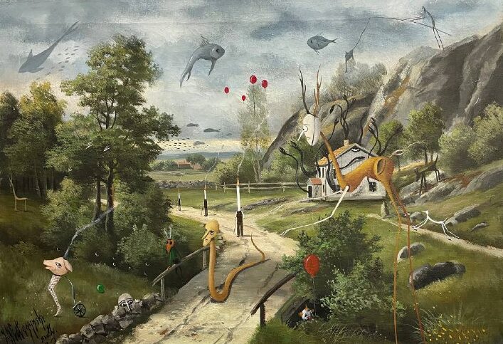 Painting 29186 - a painting by Jarosław Kiełczyński