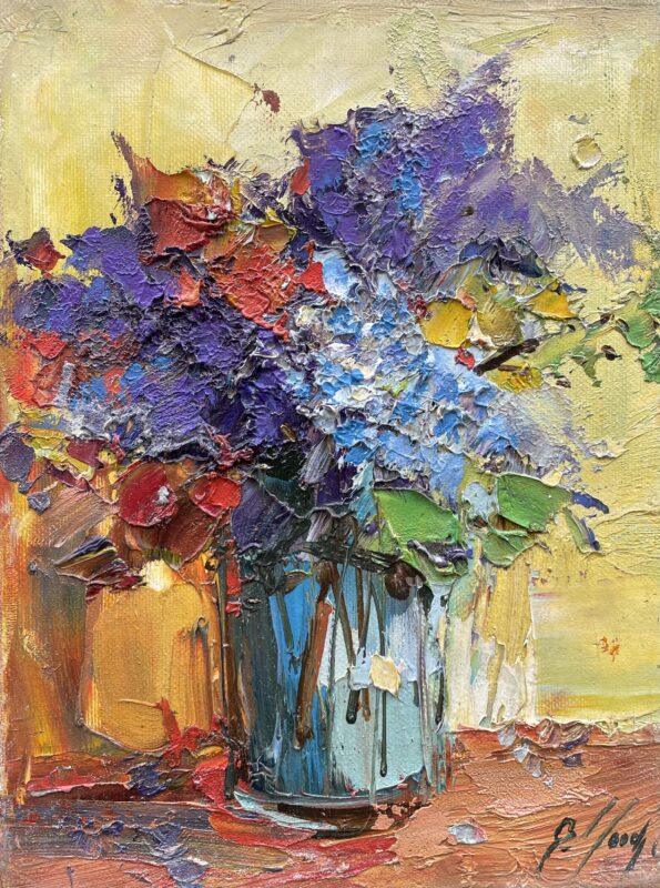 Flowers - a painting by Grażyna Mucha