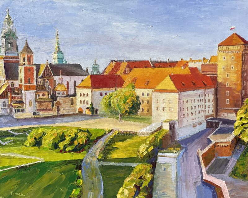 Wawel - a painting by Olga Litvinova
