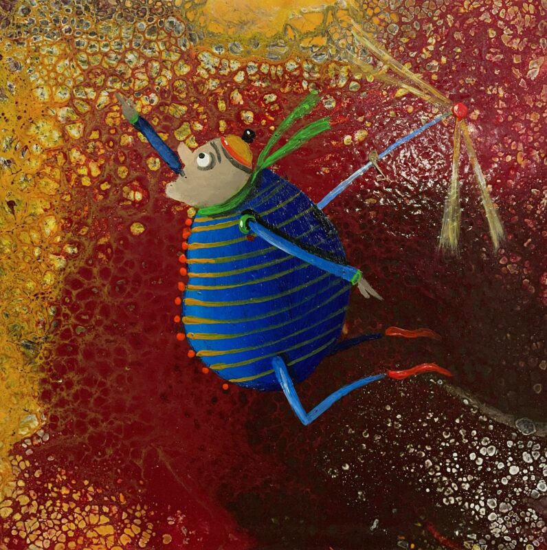 Zefir - a painting by Jarosław Kiełczyński