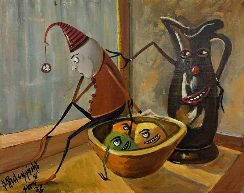 Dolorous Lolo - a painting by Jarosław Kiełczyński