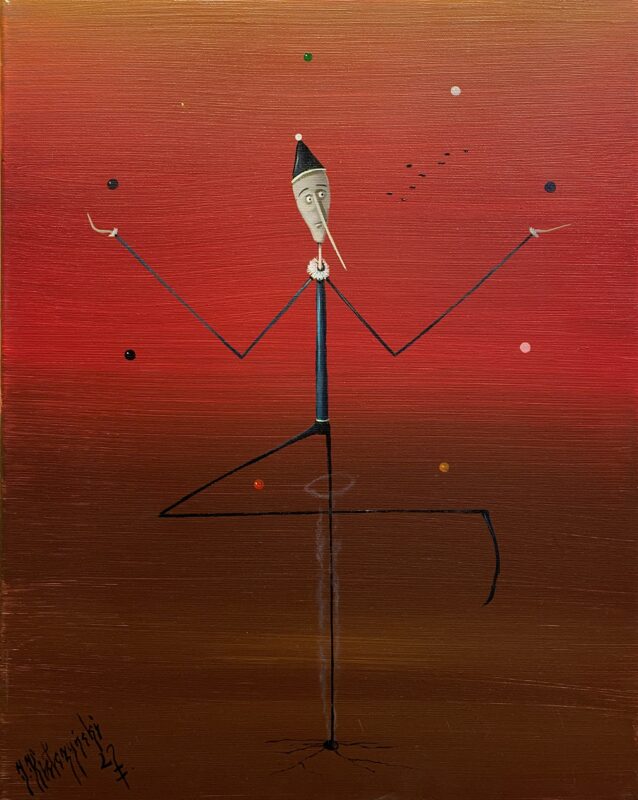 Liar - a painting by Jarosław Kiełczyński