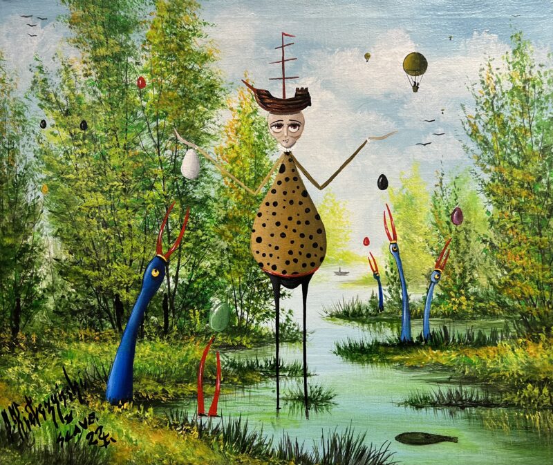 Tymon - a painting by Jarosław Kiełczyński