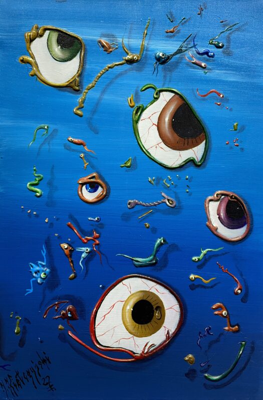 Your blood - a painting by Jarosław Kiełczyński