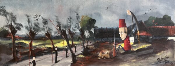 Painting - a painting by Jarosław Kiełczyński