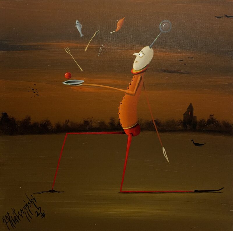 Abracadabra - a painting by Jarosław Kiełczyński