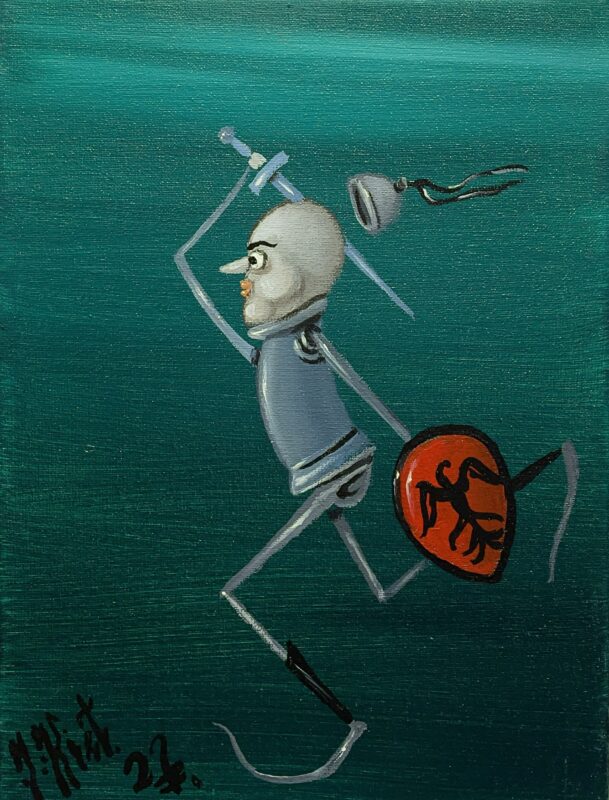 Grunwald - a painting by Jarosław Kiełczyński