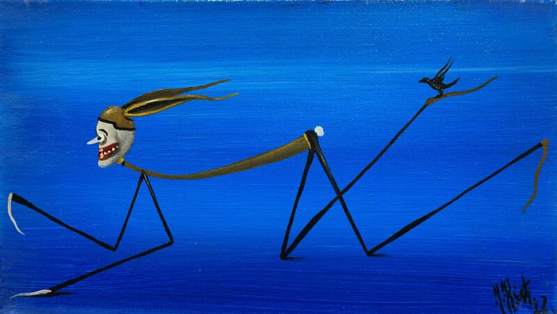 Bunny - a painting by Jarosław Kiełczyński