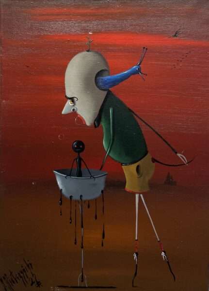 Betbruder - a painting by Jarosław Kiełczyński