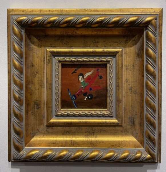 Aviator - a painting by Jarosław Kiełczyński