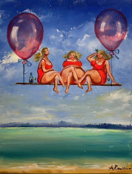 Trio - a painting by Adam Rawicz