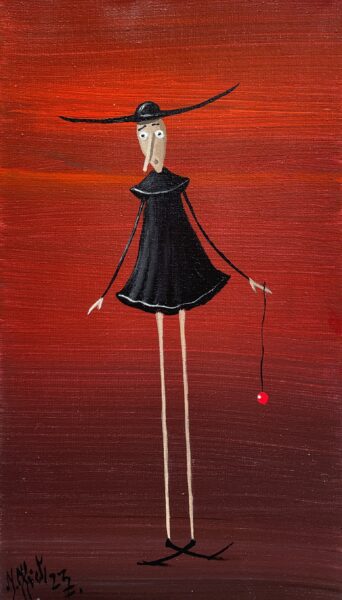 Jojo - a painting by Jarosław Kiełczyński