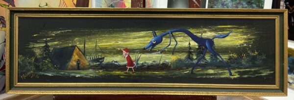 Hej ho do babci by się szło - a painting by Jarosław Kiełczyński