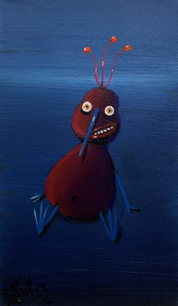 Tod - a painting by Jarosław Kiełczyński