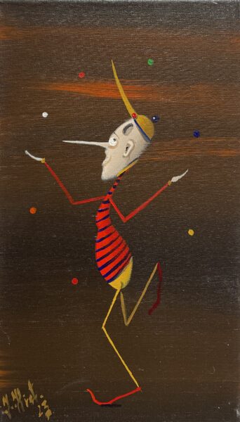 Entrepreneur - a painting by Jarosław Kiełczyński