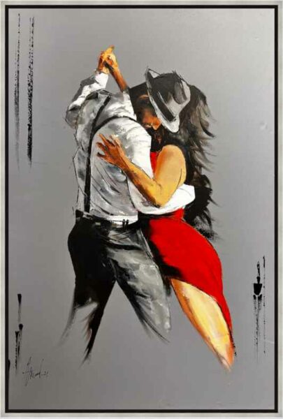 Dance - a painting by Alfred Anioł