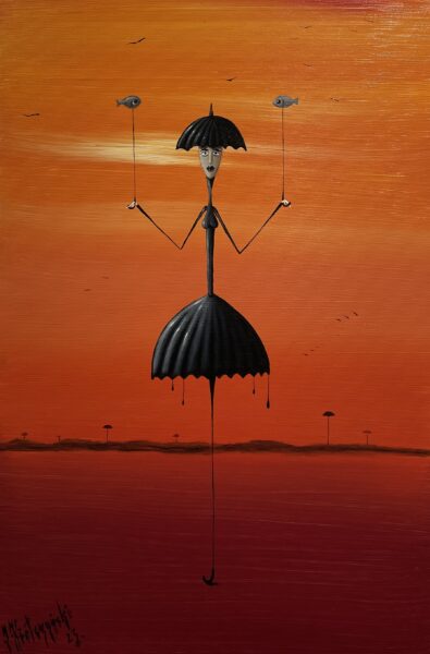 Nightmare - a painting by Jarosław Kiełczyński