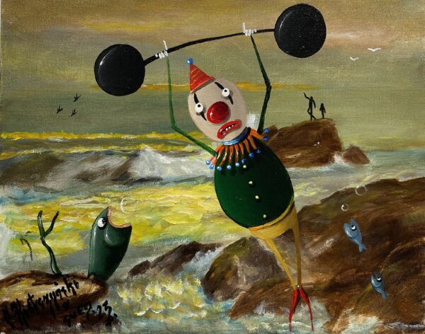 Strong - a painting by Jarosław Kiełczyński