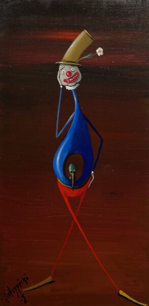 Lover - a painting by Jarosław Kiełczyński