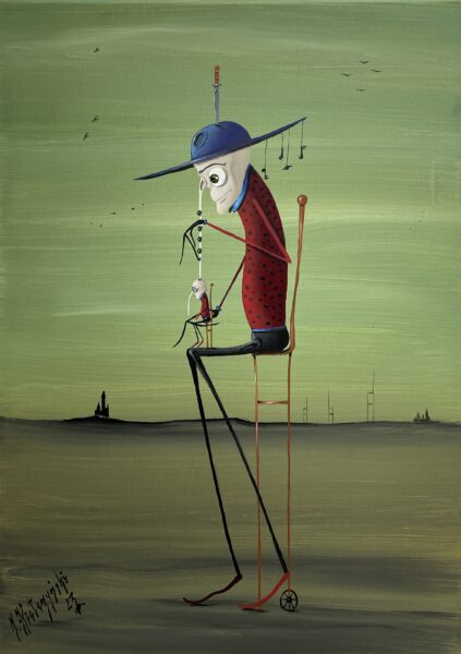 Melody - a painting by Jarosław Kiełczyński