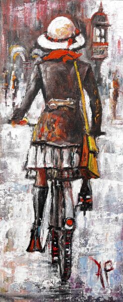 Bike - a painting by Artur Partycki