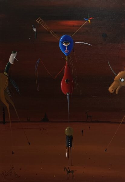 Mother - a painting by Jarosław Kiełczyński