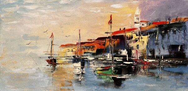Rovinj - a painting by Alfred Anioł