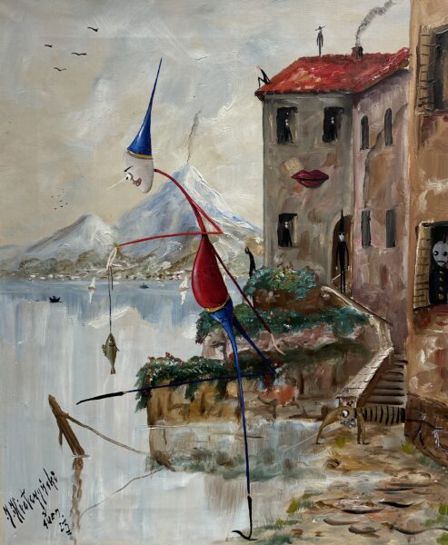 Painting - a painting by Jarosław Kiełczyński