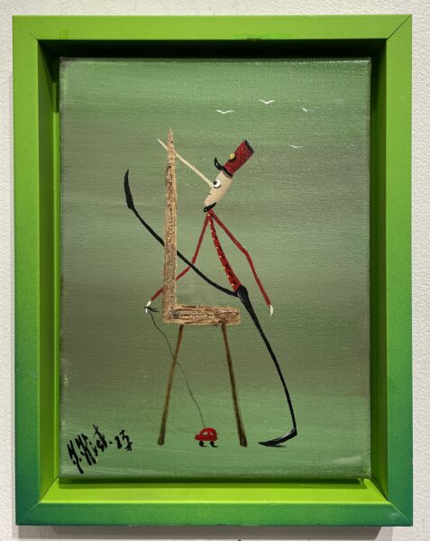 Walk - a painting by Jarosław Kiełczyński