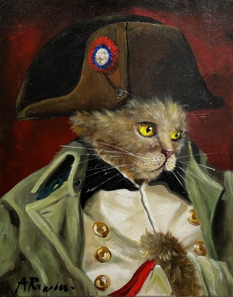 Napoleon - a painting by Adam Rawicz