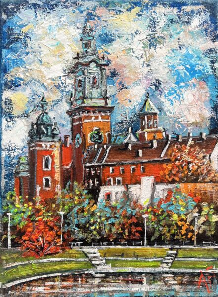 Wawel - a painting by Artur Partycki