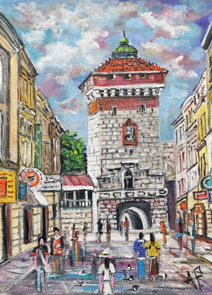 Florian’s Gate - a painting by Artur Partycki