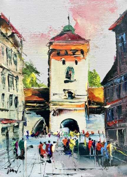 Florian’s Gate - a painting by Alfred Anioł