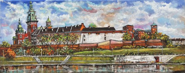 Wawel - a painting by Artur Partycki