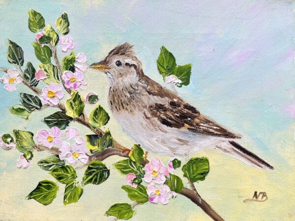 Bird - a painting by Nina Bednarz